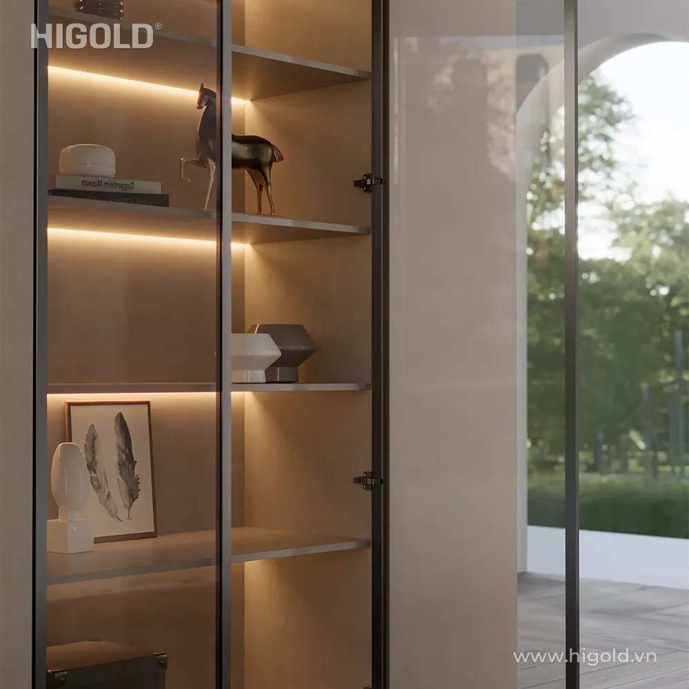Bản lề cửa khung nhôm lắp nhanh Higold Series G - ảnh 2
