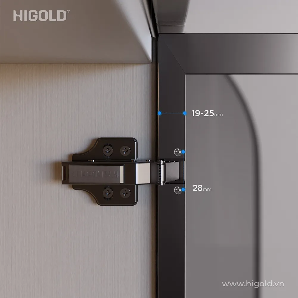Bản lề cửa khung nhôm lắp nhanh Higold Series G - ảnh 6