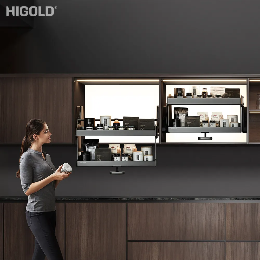 Giá đựng gia vị nâng hạ Higold Nebula chính hãng