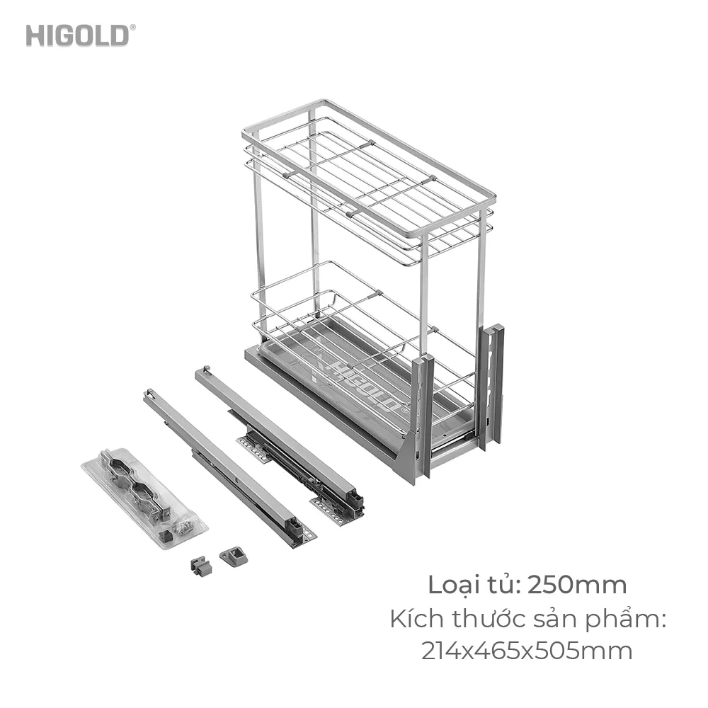 Giá gia vị inox 304 Higold - ảnh 3