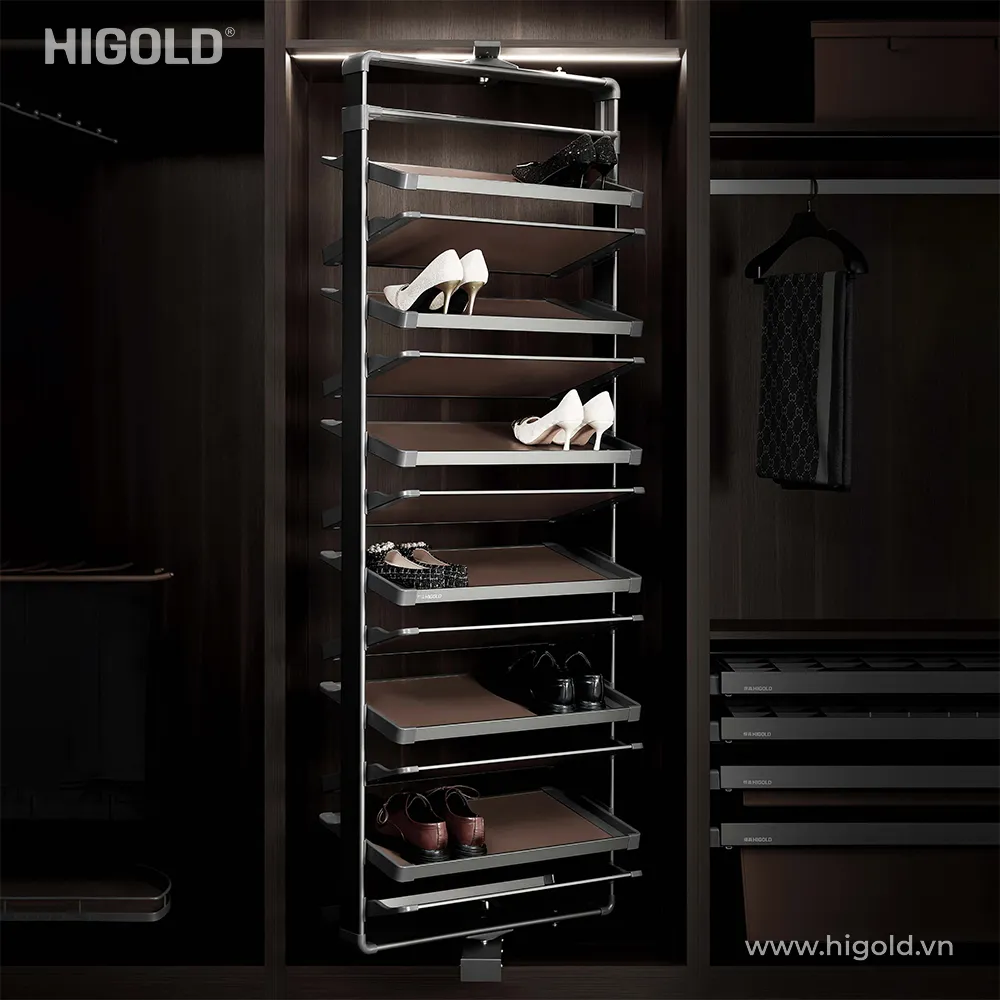 Kệ xoay đựng giày Higold Series A chính hãng