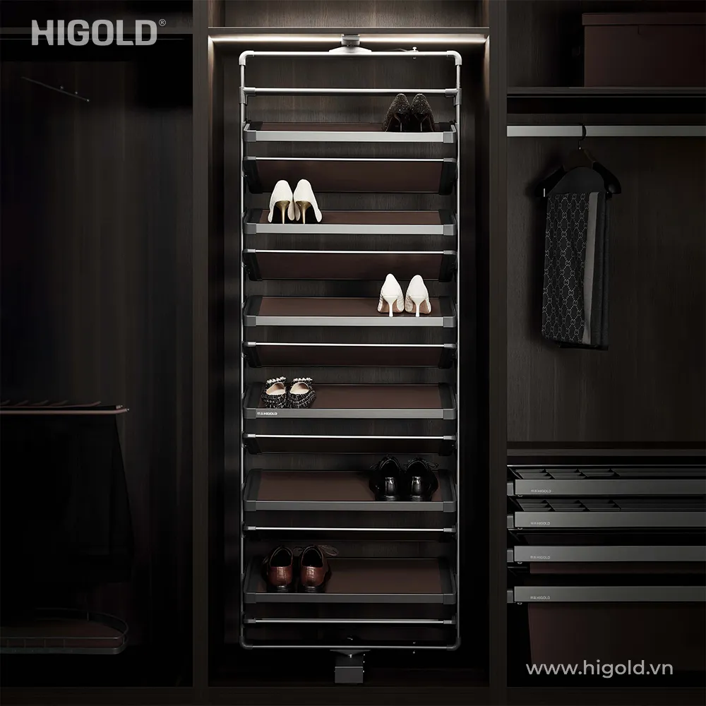 Kệ xoay đựng giày Higold Series A - hình ảnh 2