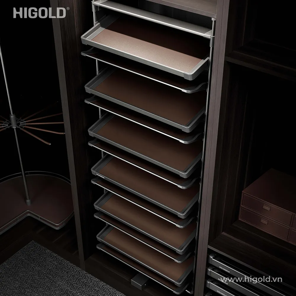 Kệ xoay đựng giày Higold Series A - hình ảnh 3