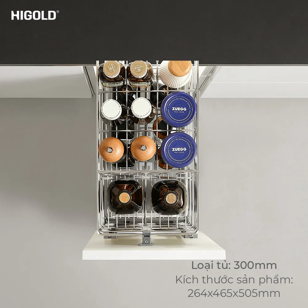 Giá gia vị inox 304 Higold - ảnh 5