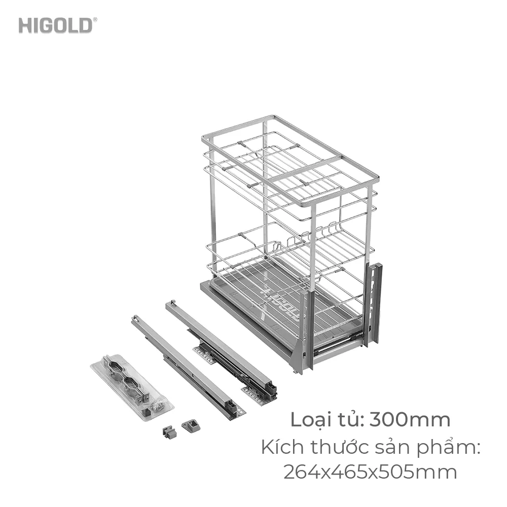 Giá gia vị inox 304 Higold - ảnh 4