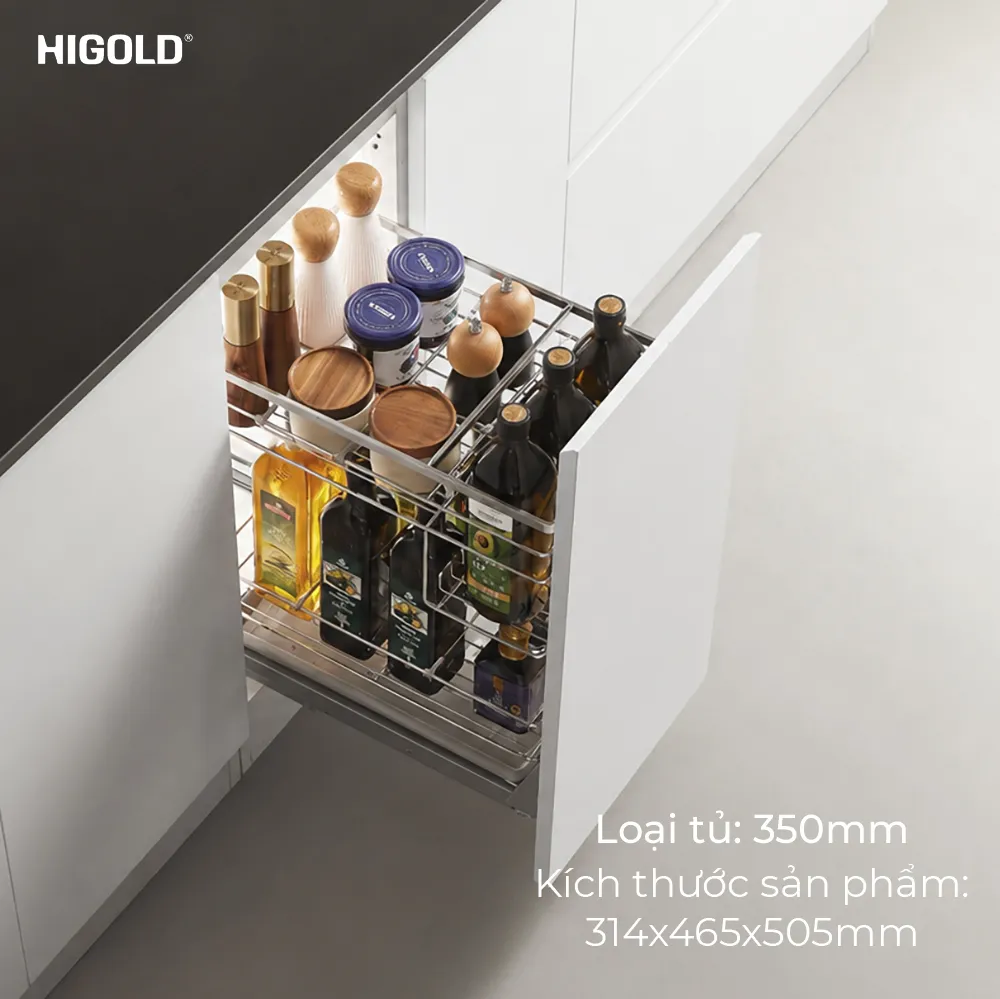 Giá gia vị inox 304 Higold - ảnh 10
