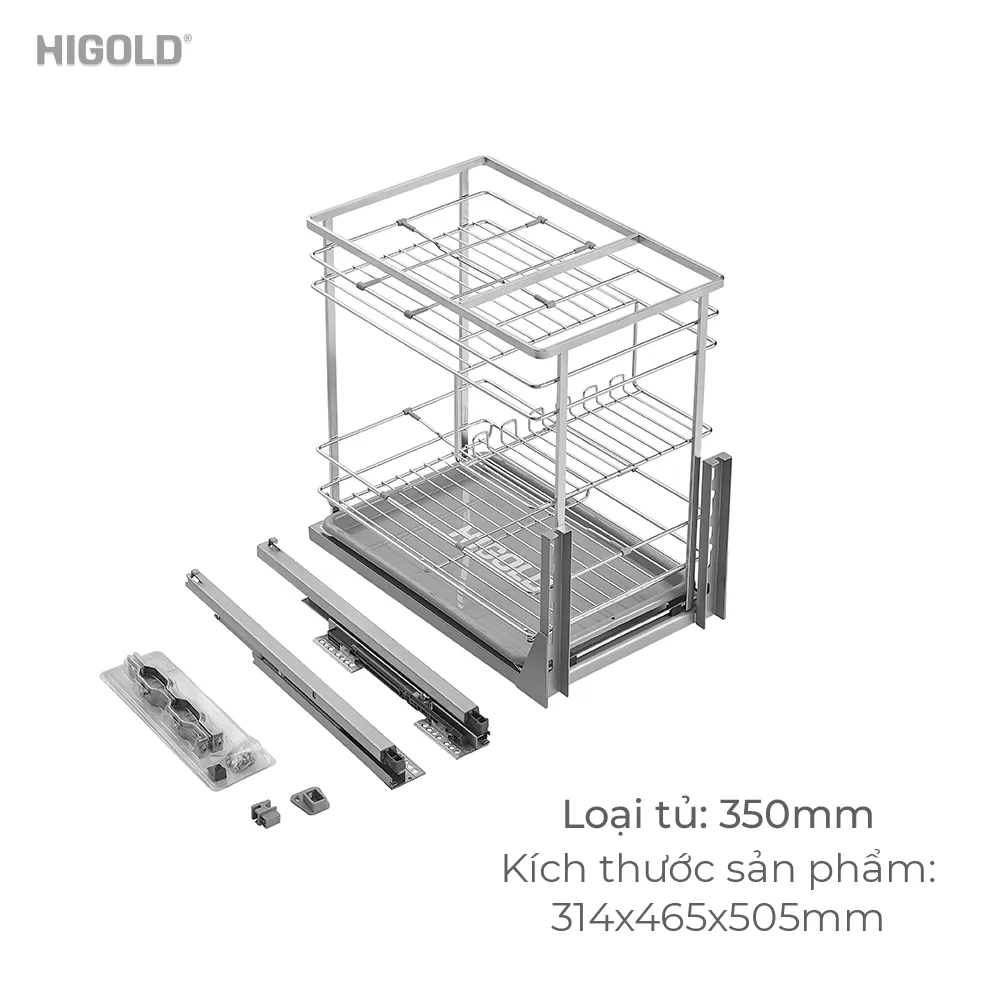 Giá gia vị inox 304 Higold - ảnh 8