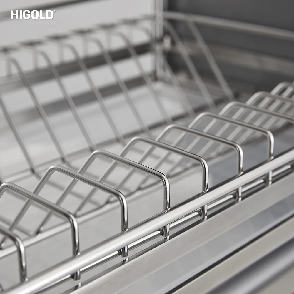 Giá bát đĩa nâng hạ inox 304 Higold Diamond 2.0 - hình ảnh 6