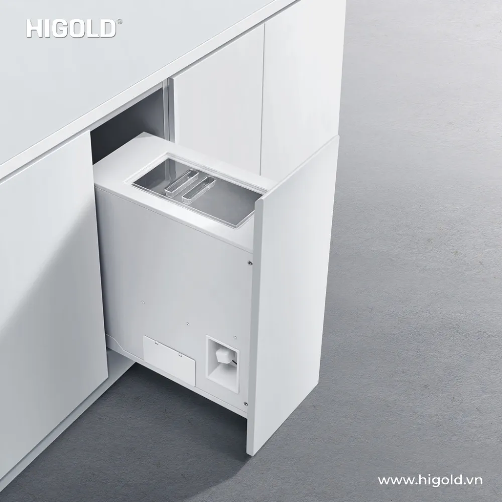 Thùng gạo âm tủ Higold chính hãng