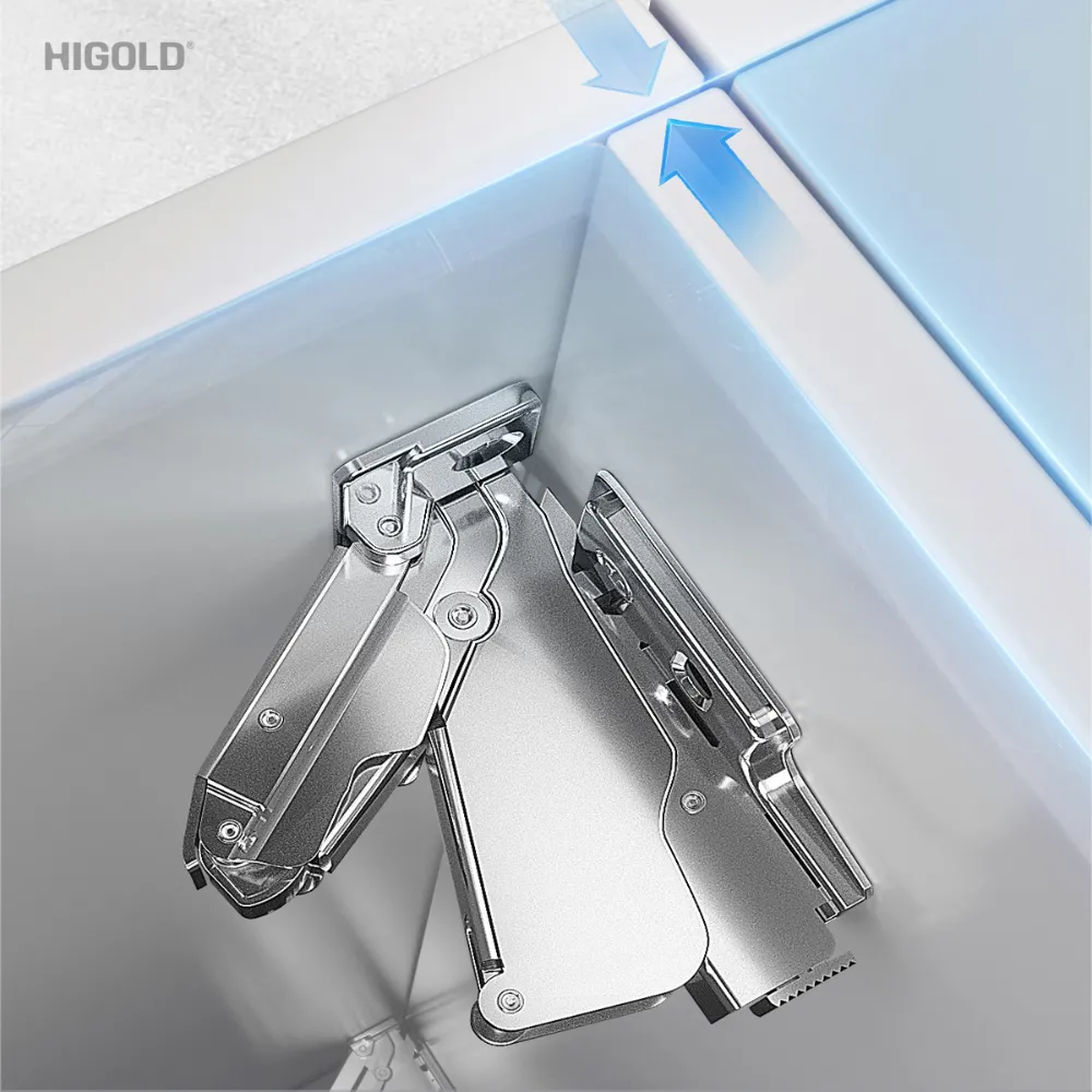 Bản lề giảm chấn lắp nhanh 165° Higold Series G - ảnh 5