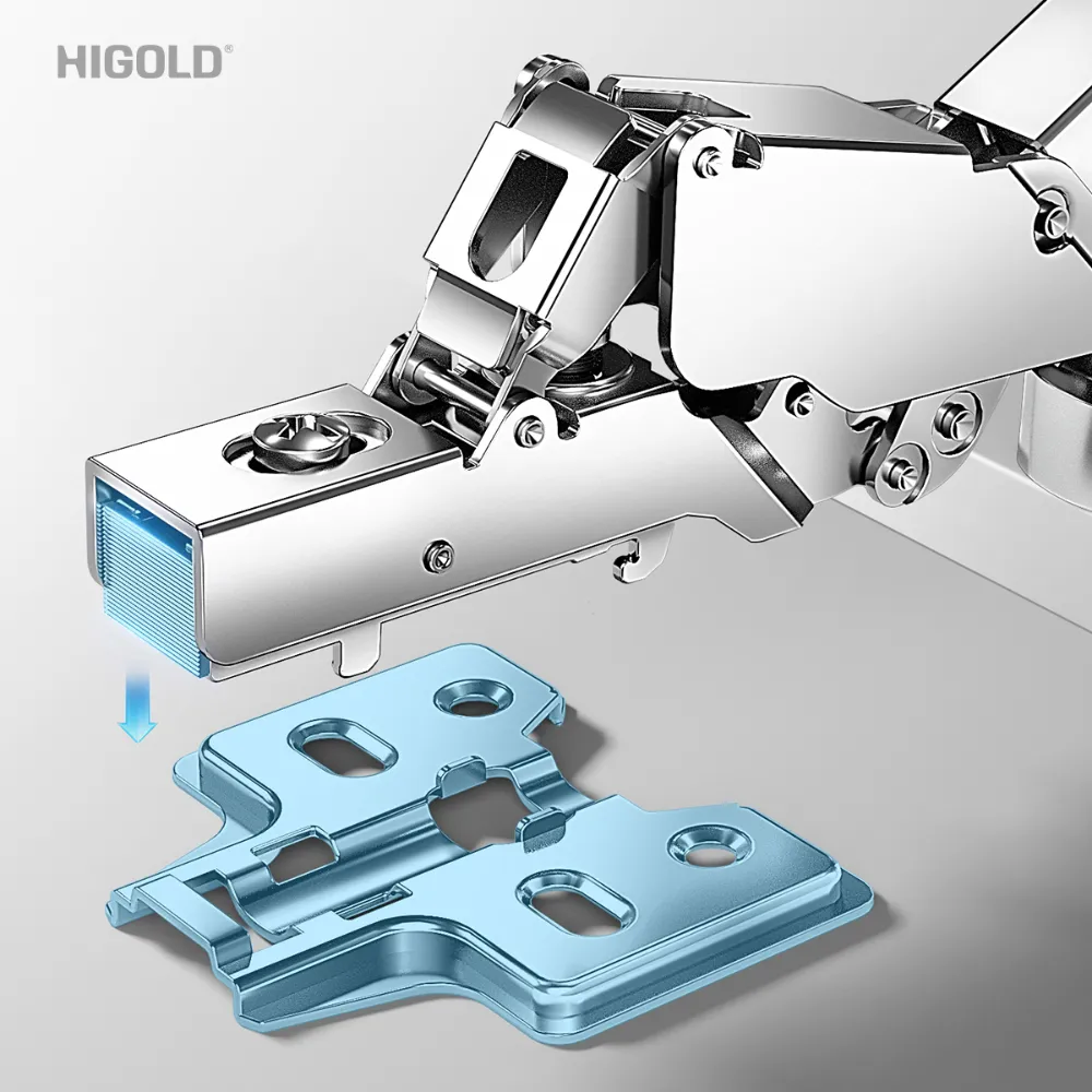 Bản lề giảm chấn lắp nhanh 165° Higold Series G - ảnh 6