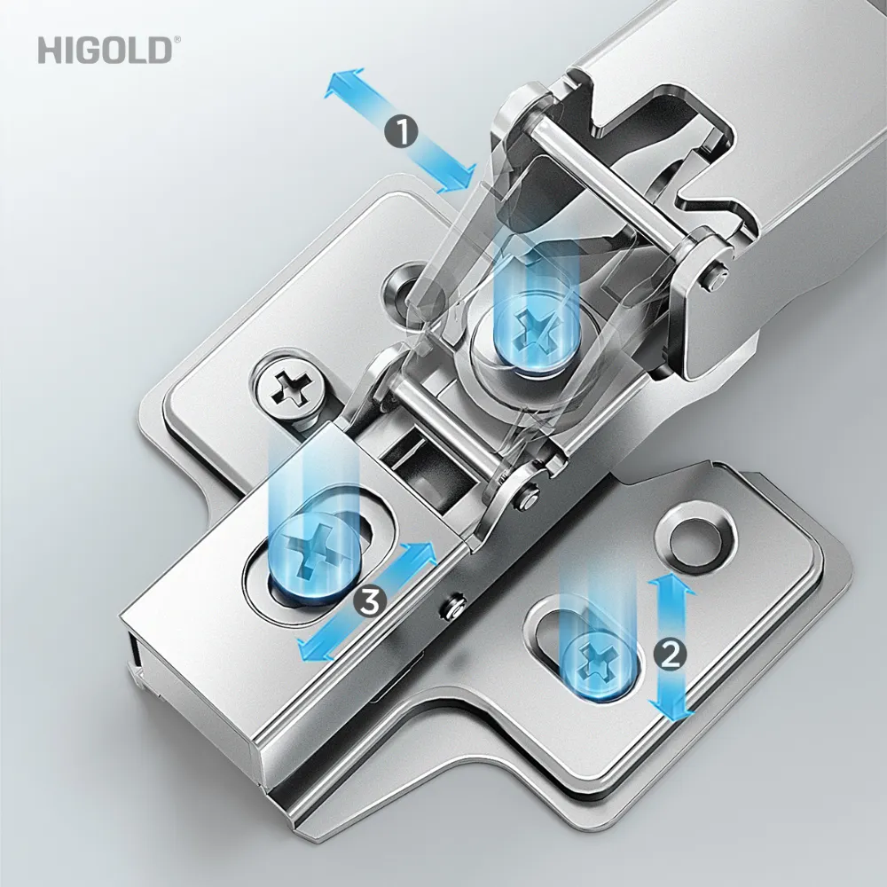 Bản lề giảm chấn lắp nhanh 165° Higold Series G - ảnh 7