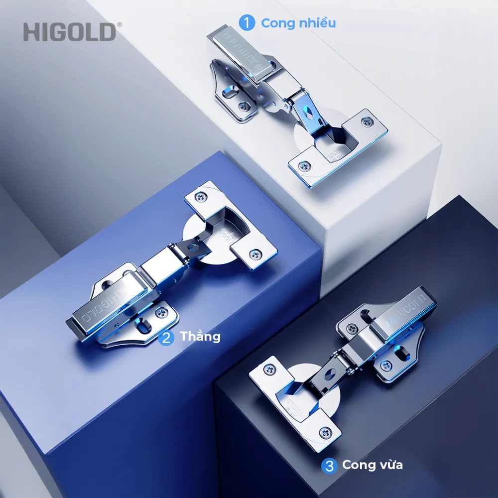 Bản lề giảm chấn góc nhỏ lắp nhanh Higold Series G - ảnh 4