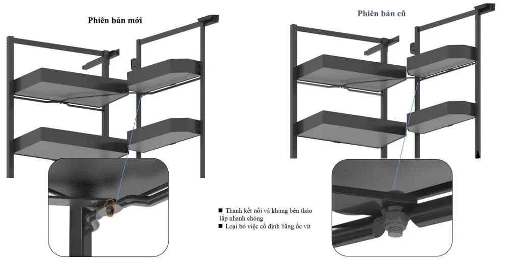 Tủ đồ khô hộp nhôm Higold Shearer cánh mở 2026 – hình ảnh chi tiết