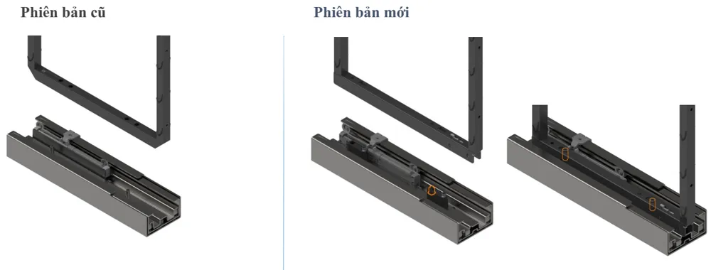 Tủ đồ khô hộp nhôm Higold Shearer cánh kéo 2026 – hình ảnh chi tiết