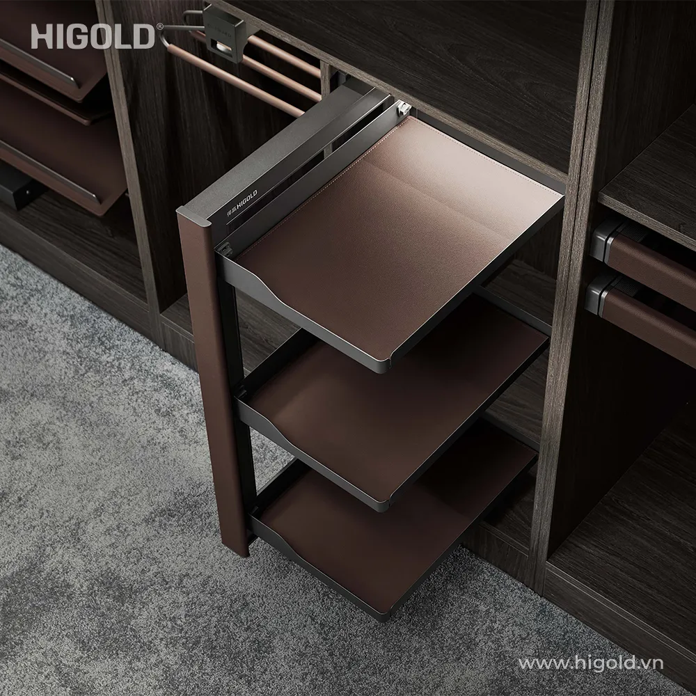 Giá đựng đồ ba tầng bắt hông Higold Series BV - ảnh 3