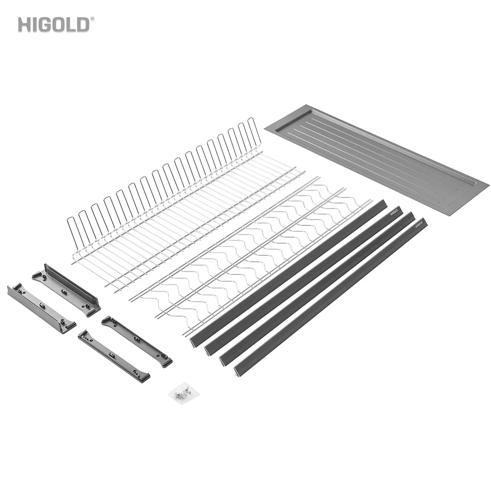Giá bát đĩa cố định 2 tầng inox 304 Higold - ảnh 5