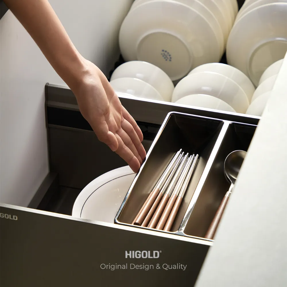 Ngăn kéo đựng bát đĩa hộp nhôm Higold Shearer 4.0 2026 - ảnh 7