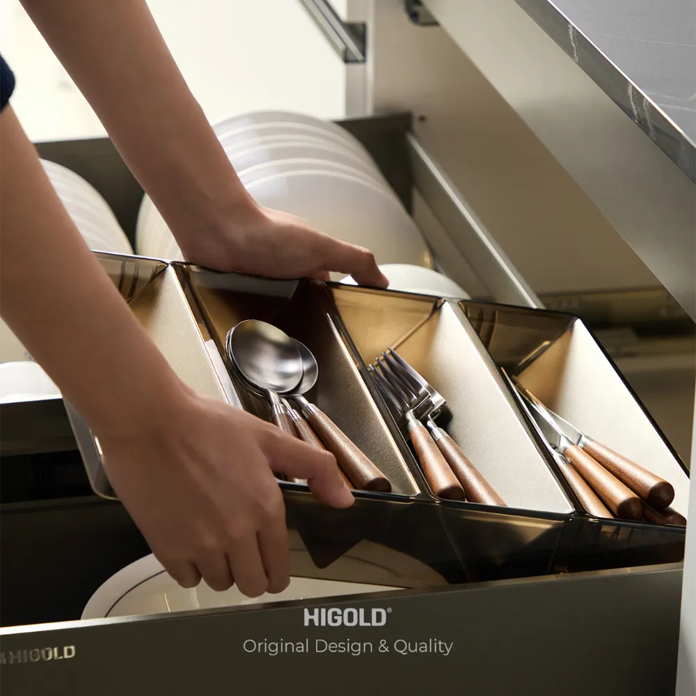 Ngăn kéo đựng bát đĩa hộp nhôm Higold Shearer 4.0 2026 - ảnh 8