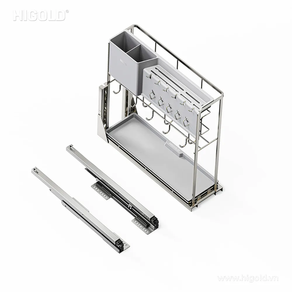 Giá để dao thớt gia vị đa năng Higold Diamond 2.0 New - ảnh 2