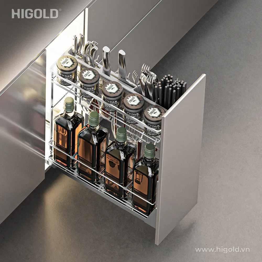 Giá để dao thớt gia vị đa năng Higold Diamond 2.0 New - ảnh 3
