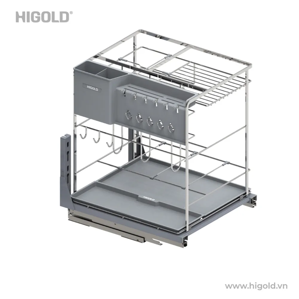 Giá để dao thớt gia vị đa năng Higold Diamond 2.0 New - ảnh 8