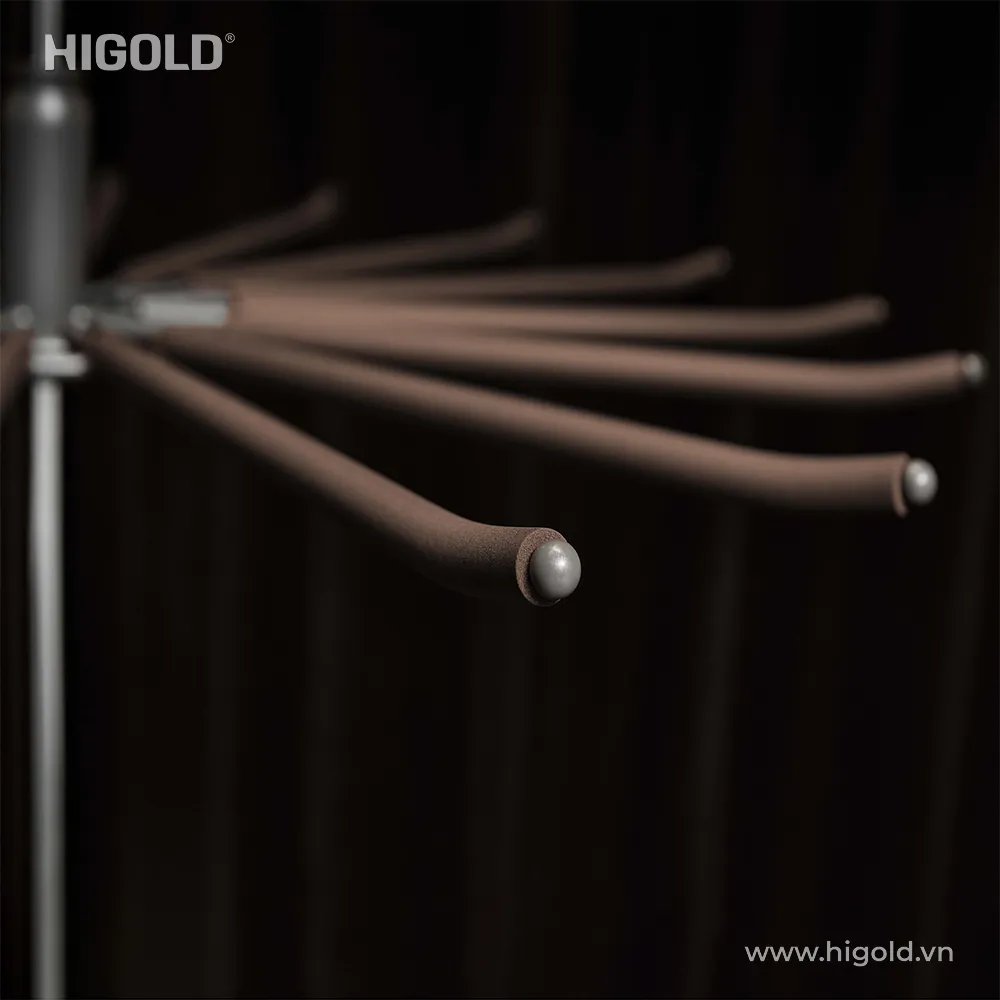 Góc xoay treo quần áo Higold Series A - ảnh 4