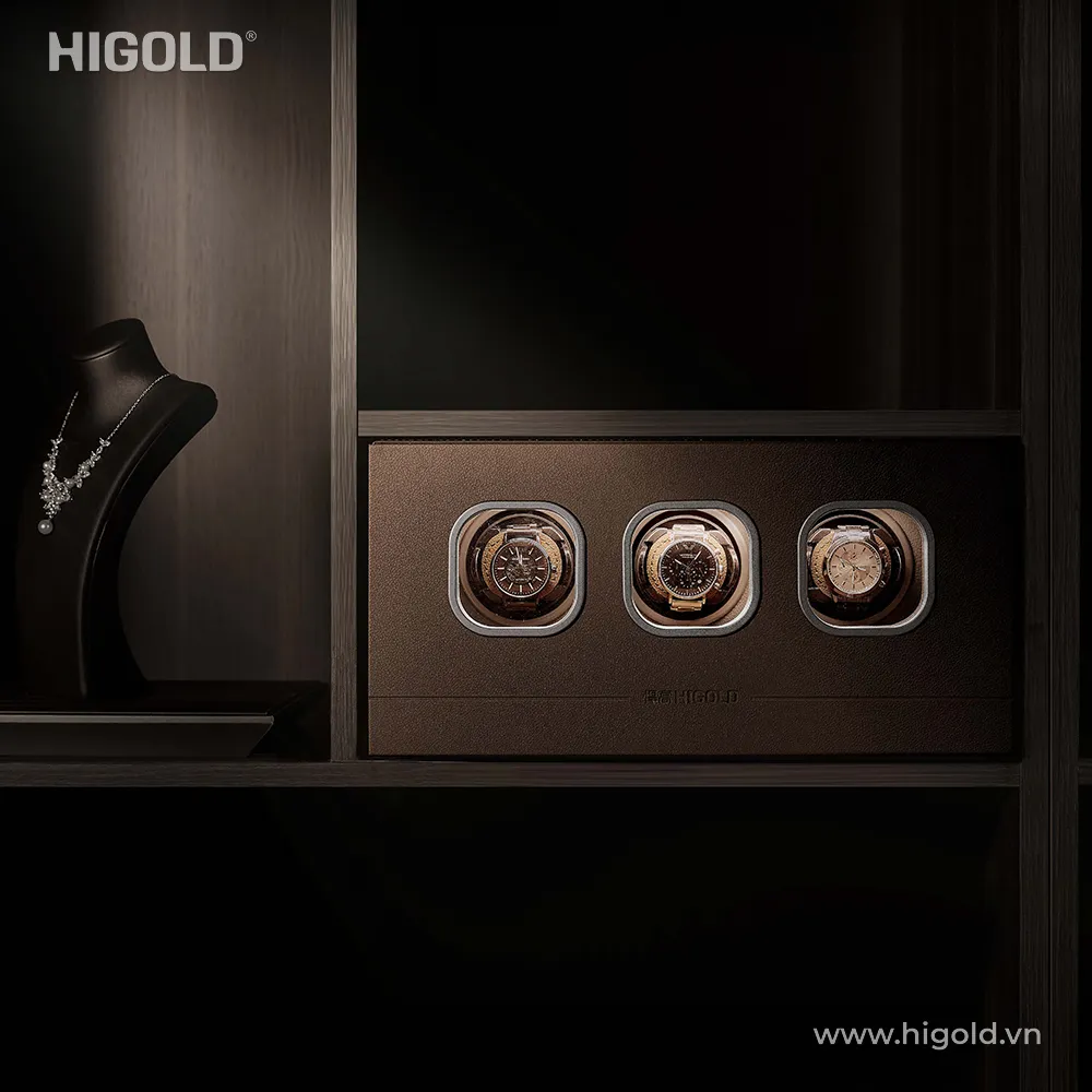Hộp xoay đồng hồ cơ Higold Series BV - hình ảnh 2