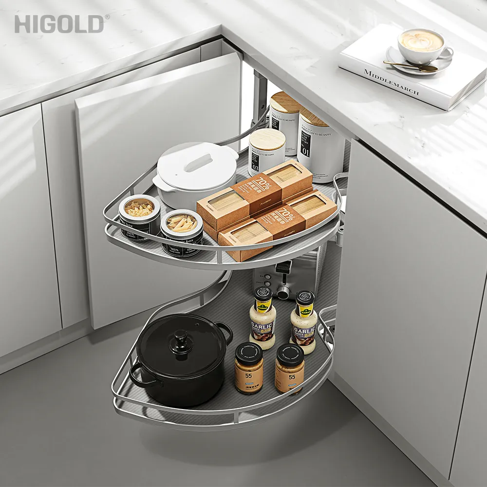 Mâm xoay góc hình lá nan dẹt Higold Diamond chính hãng