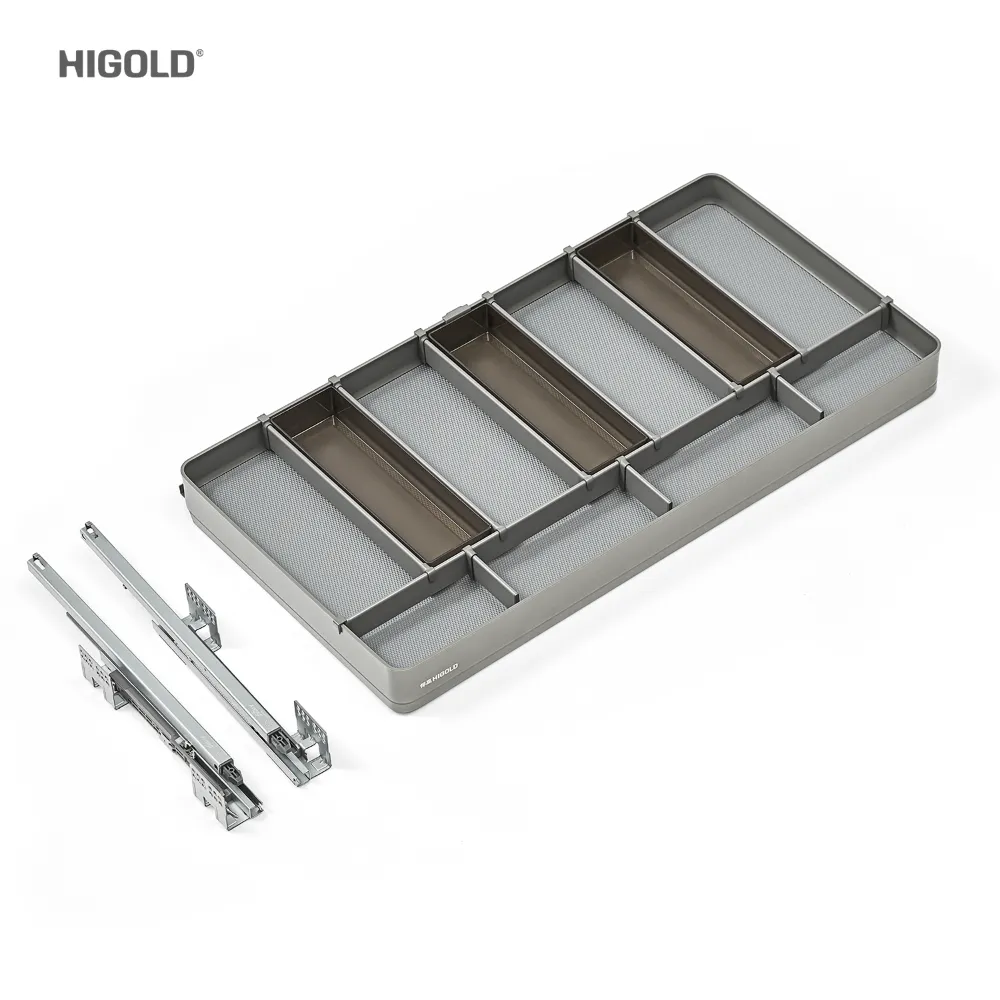 Ngăn kéo âm tích hợp hệ khay chia thìa dĩa Higold Shearer 4.0 chính hãng