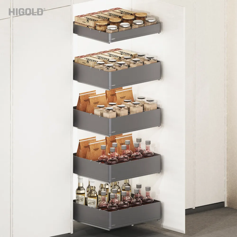 Hệ tủ kho ngăn kéo âm độc lập nhôm hàng không Higold - ảnh 2
