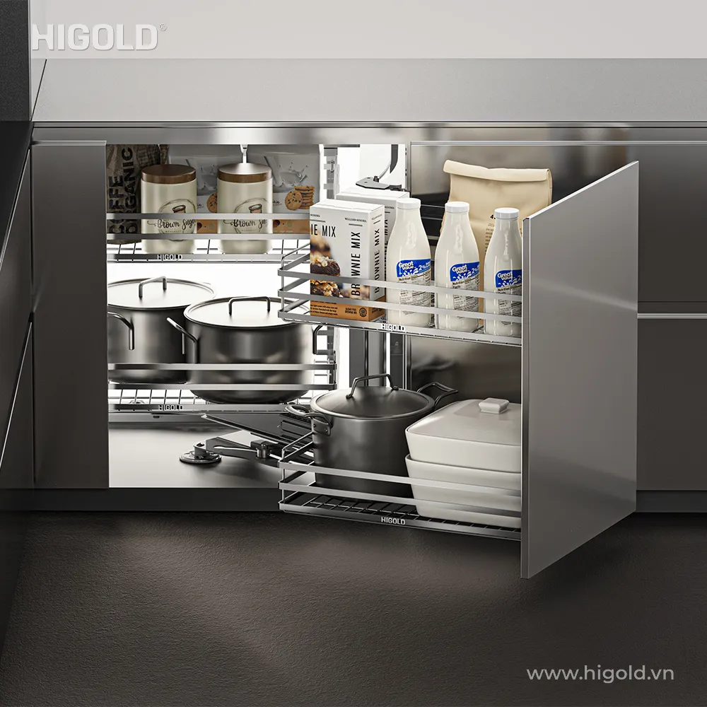 Kệ góc xoay liên hoàn Higold Diamond 2.0 - ảnh 2