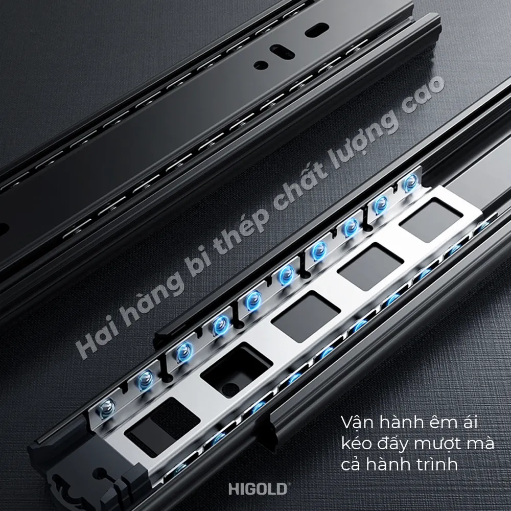 Ray bi ba tầng giảm chấn, lò xo kép Higold Series G 2.0 - ảnh 3
