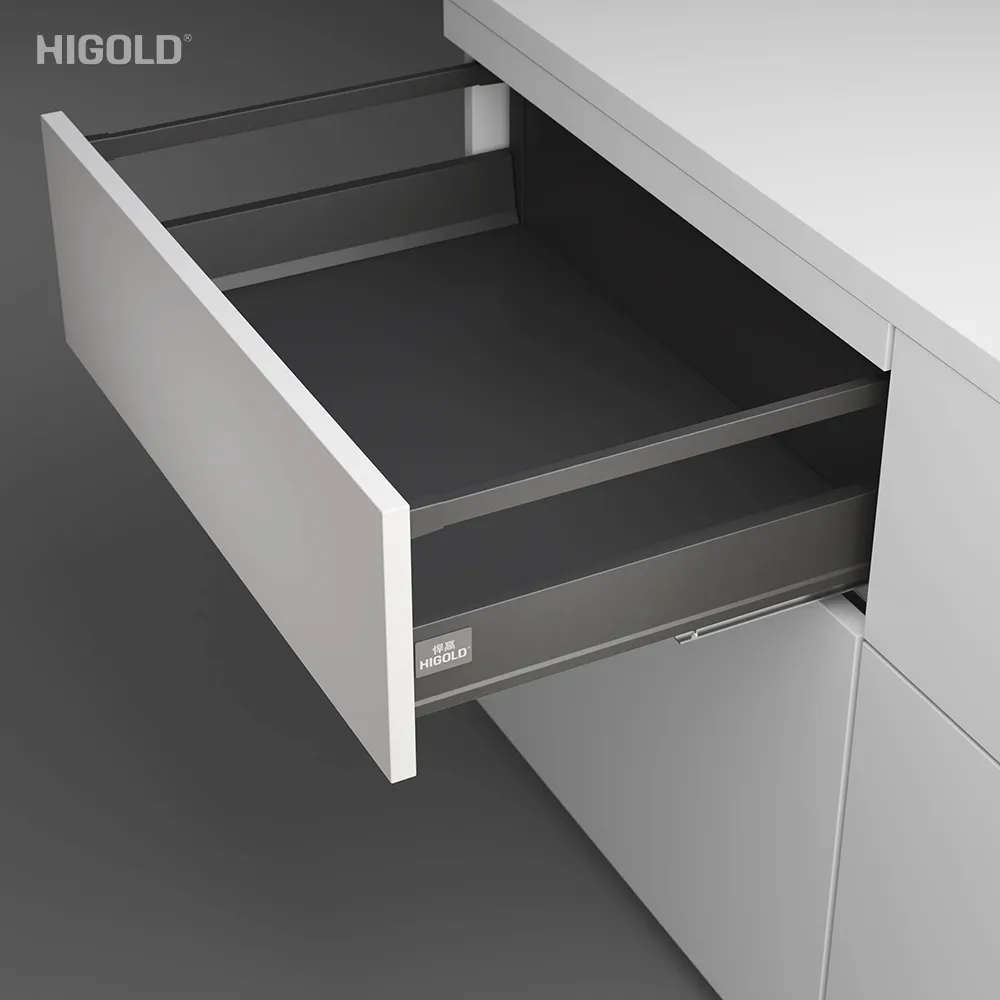 Ray hộp giảm chấn Higold – ngăn kéo cao 167mm chính hãng