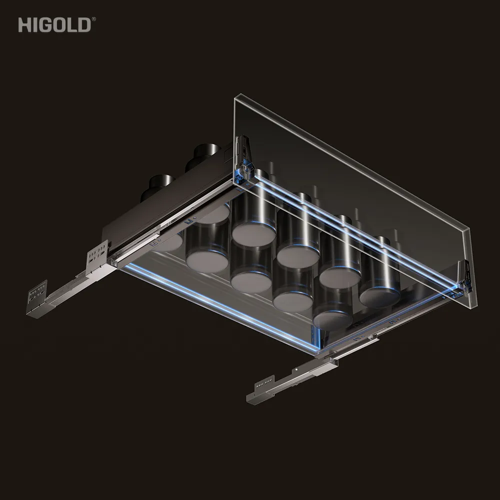 Ray hộp giảm chấn Higold – ngăn kéo cao 86mm - hình ảnh 6