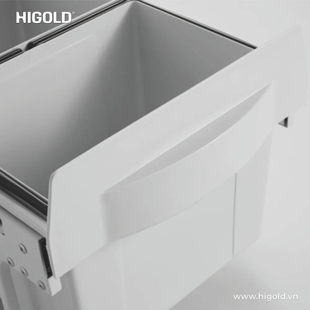 Thùng rác đôi âm tủ Higold - ảnh 3