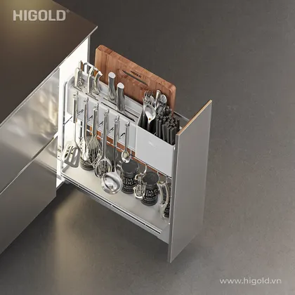 Giá để dao thớt gia vị đa năng Higold Diamond 2.0 New