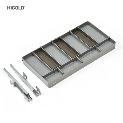 Ngăn kéo âm tích hợp hệ khay chia thìa dĩa Higold Shearer 4.0