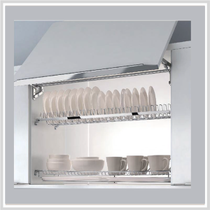 Kệ Chén 2 Tầng Âm Tủ Inox Higold 401013