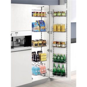 Kệ tủ đồ khô 12 rổ (450mm-600mm) Higold - 202006 ( Inox 201)