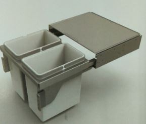THÙNG RÁC 2 NGĂN INOX HIGOLD- 306083