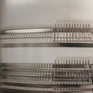 Kệ chén 2 tầng inox âm tủ trên (401060, 401061, 401062, 401063, 401064) – Higold