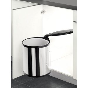 THÙNG RÁC ÂM TỦ HIGOLD - 307015 ( inox 201)